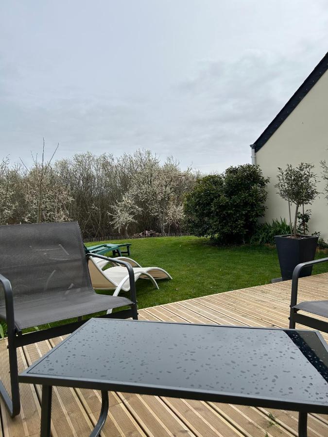 Cottage Proche Du Bord De Mer Et Au Coeur Des Dunes Merlimont-Plage Exterior foto